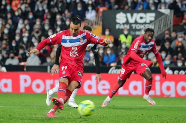 kaiyun sports-【西甲】武磊连续4轮未出场 西班牙人2比1瓦伦西亚